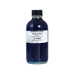 Aromatic Star Anise Elixir Men's Body Oil Bold Spicy Powerful Fragrance 4 oz